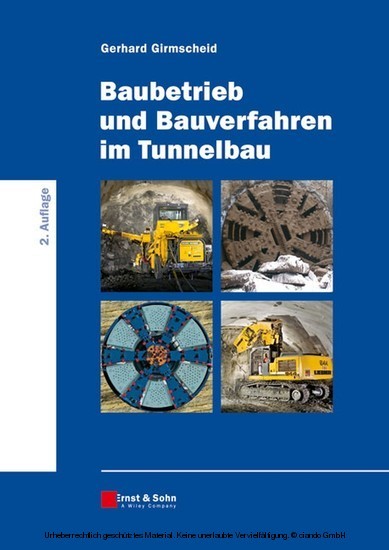 Baubetrieb und Bauverfahren im Tunnelbau main product photo