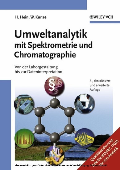 Umweltanalytik mit Spektrometrie und Chromatographie main product photo