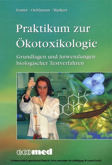 Praktikum zur kotoxikologie main product photo