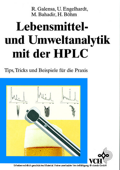 Lebensmittel- und Umweltanalytik mit der HPLC main product photo