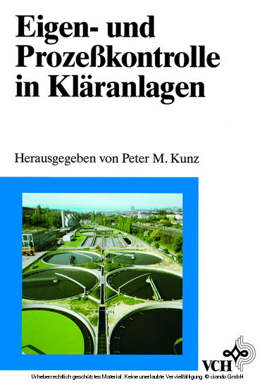 Eigen- und Prozeßkontrolle in Kläranlagen main product photo