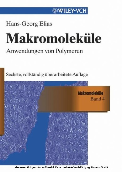 Makromoleküle, Band 4 main product photo
