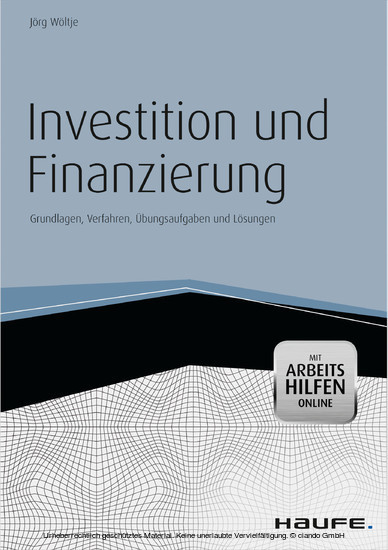 Investition und Finanzierung - mit Arbeitshilfen online main product photo