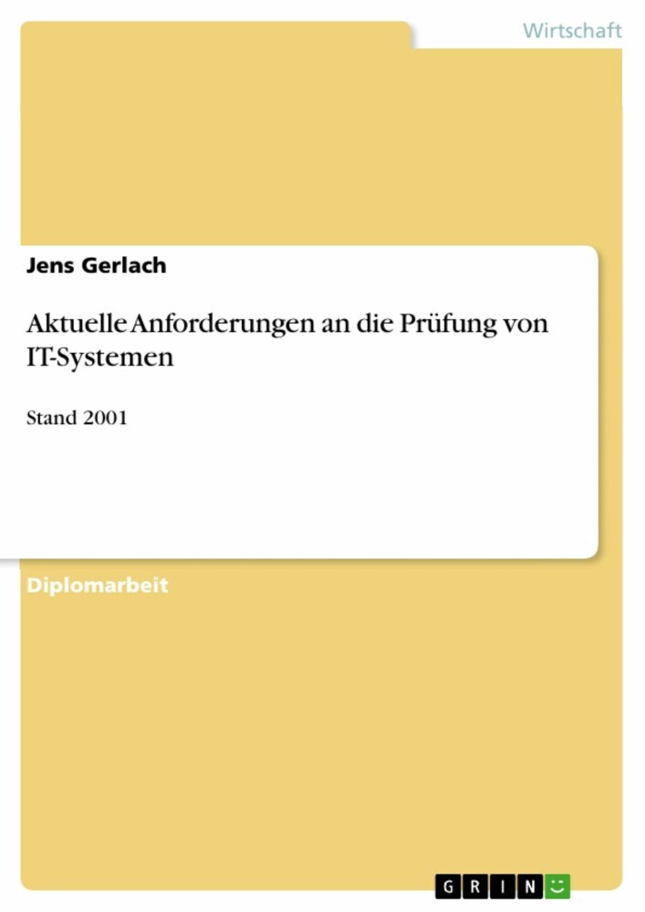 Aktuelle Anforderungen an die Prüfung von IT-Systemen main product photo