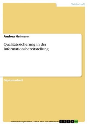 Qualitätssicherung in der Informationsbereitstellung