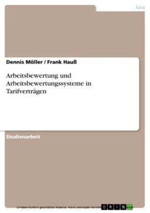 Arbeitsbewertung und Arbeitsbewertungssysteme in Tarifverträgen