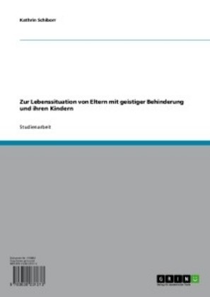 Zur Lebenssituation von Eltern mit geistiger Behinderung und ihren Kindern main product photo