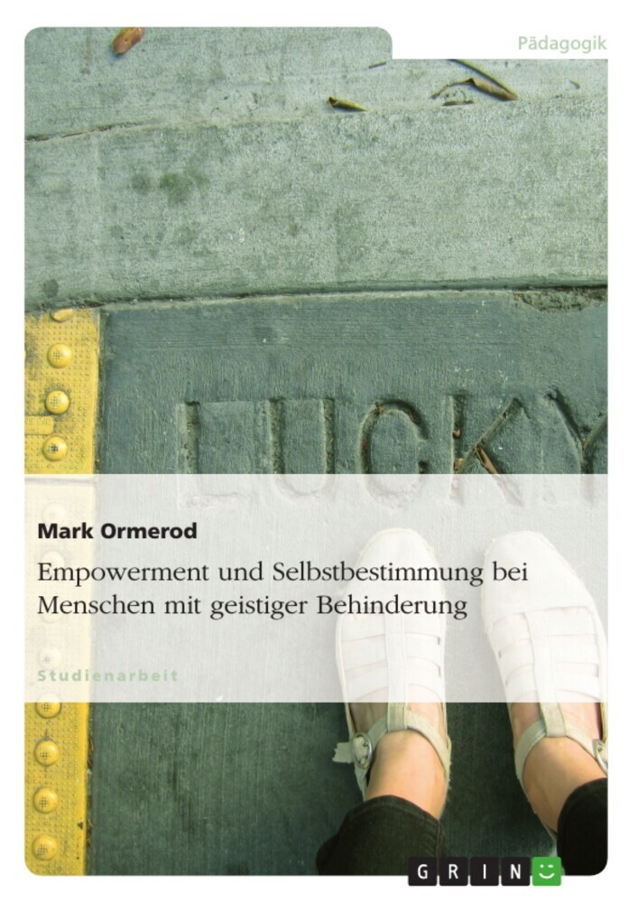 Empowerment und Selbstbestimmung bei Menschen mit geistiger Behinderung main product photo