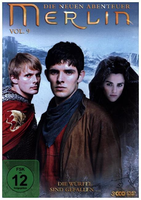 Die neuen Abenteuer von Merlin. Staffel.9, 3 DVDs. Staffel.9, 3 DVD-Video main product photo