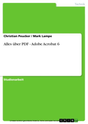 Alles über PDF - Adobe Acrobat 6