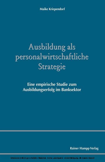 Ausbildung als personalwirtschaftliche Strategie main product photo
