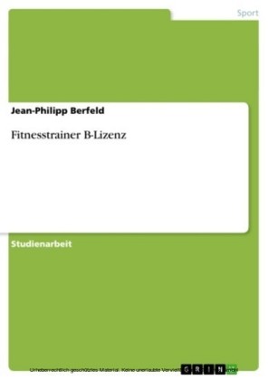 Fitnesstrainer B-Lizenz