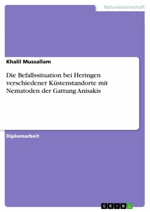 Die Befallssituation bei Heringen verschiedener Küstenstandorte mit Nematoden der Gattung Anisakis