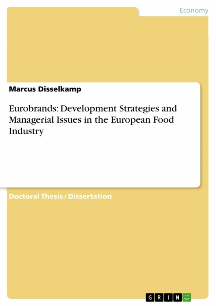 Eurobrands: Development Strategies and Managerial Issues in the European Food Industry main product photo