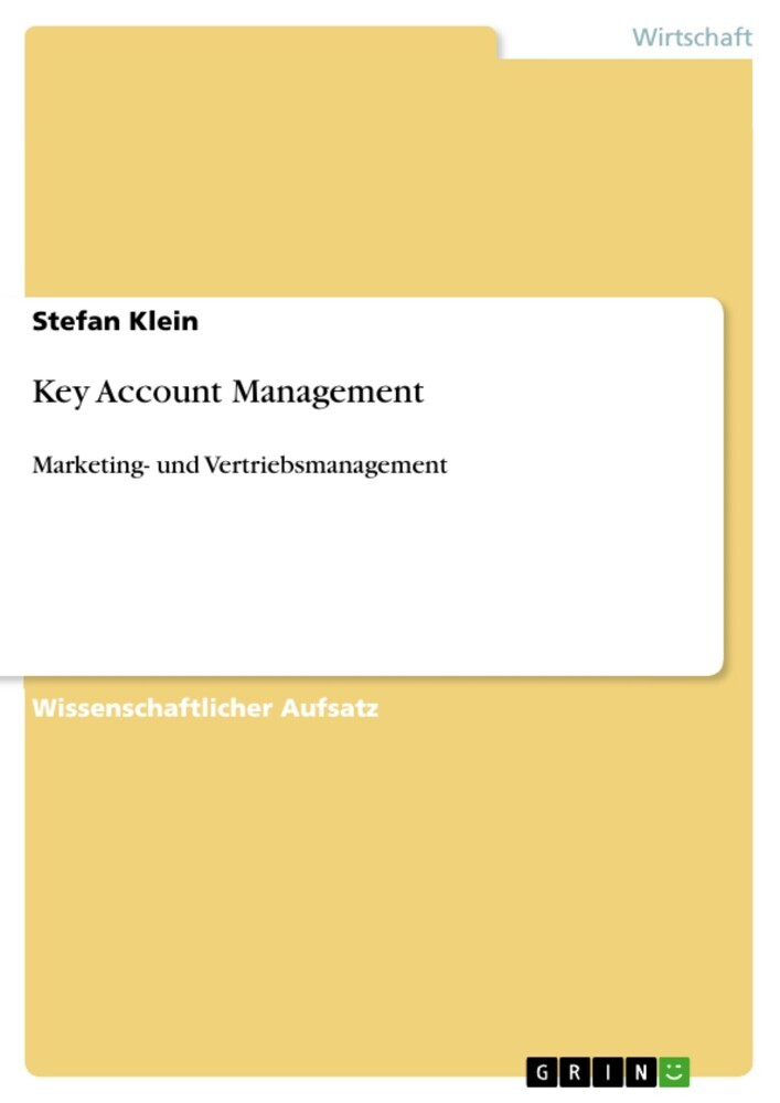 Key Account Management main product photo