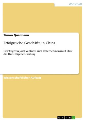 Erfolgreiche Geschäfte in China