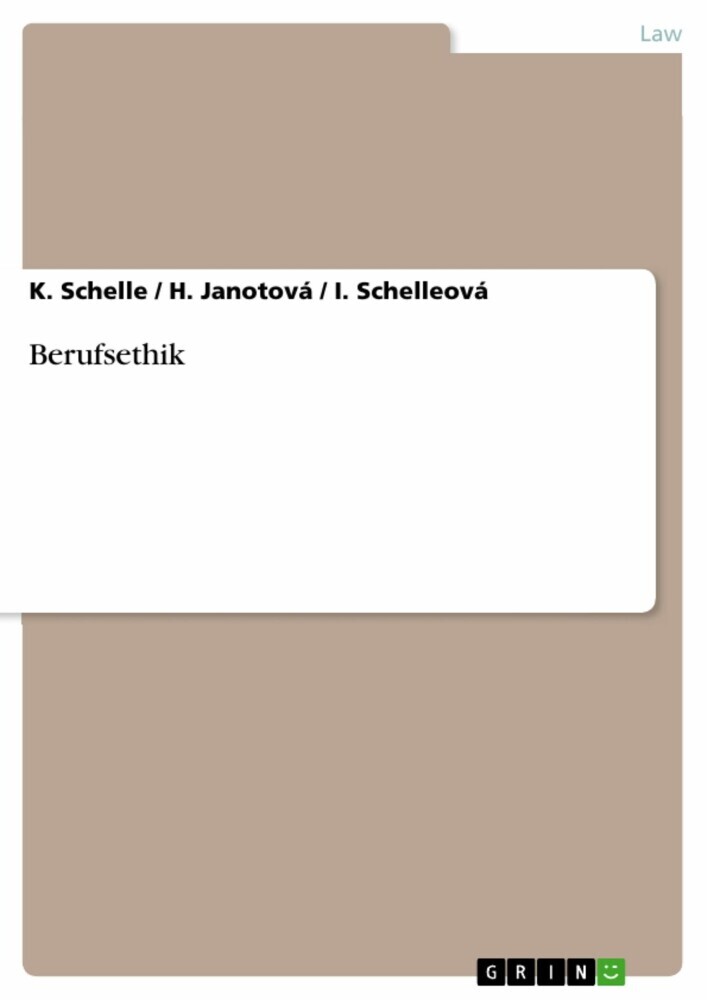 Berufsethik main product photo
