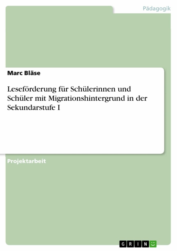 Leseförderung für Schülerinnen und Schüler mit Migrationshintergrund in der Sekundarstufe I main product photo