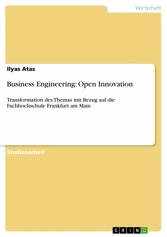 Business Engineering: Open Innovation main product photo