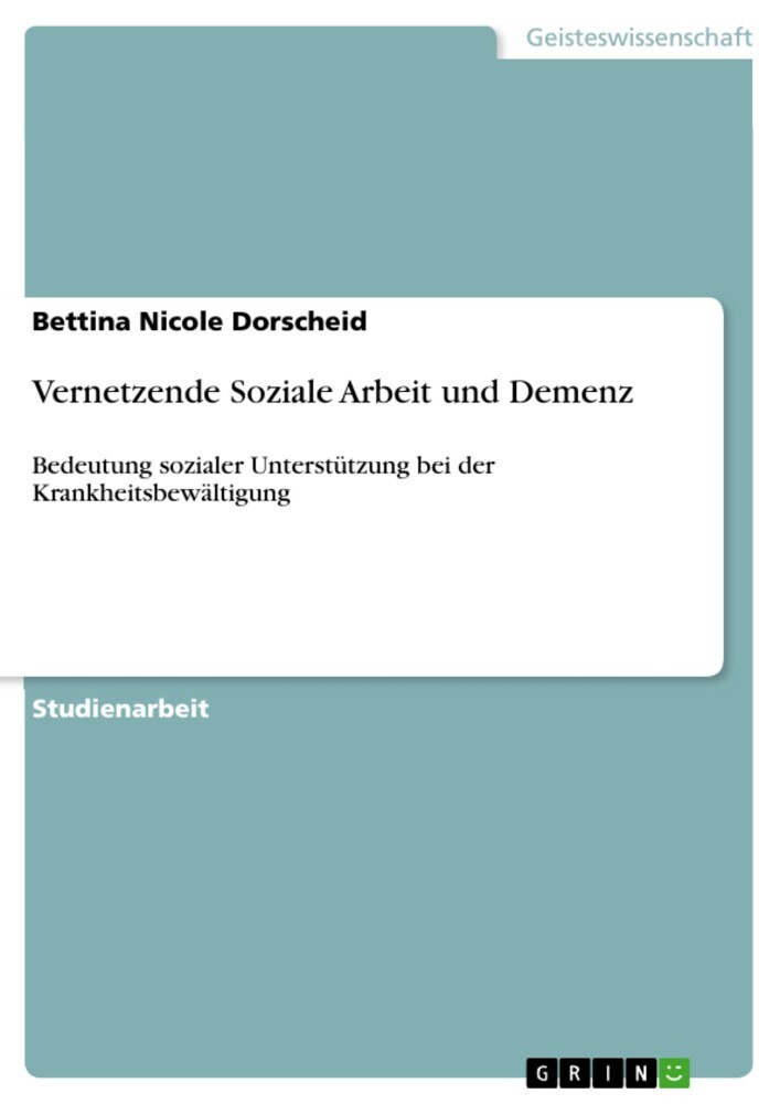 Vernetzende Soziale Arbeit und Demenz main product photo