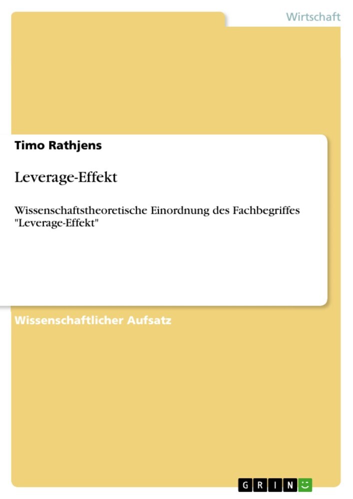 Leverage-Effekt main product photo