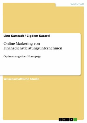 Online-Marketing von Finanzdienstleistungsunternehmen