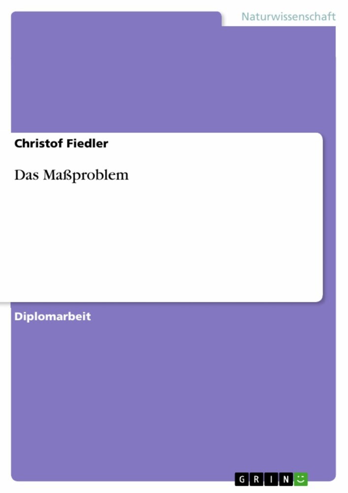 Das Maßproblem main product photo