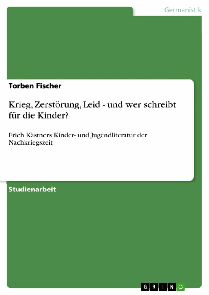 Krieg, Zerstörung, Leid - und wer schreibt für die Kinder? main product photo