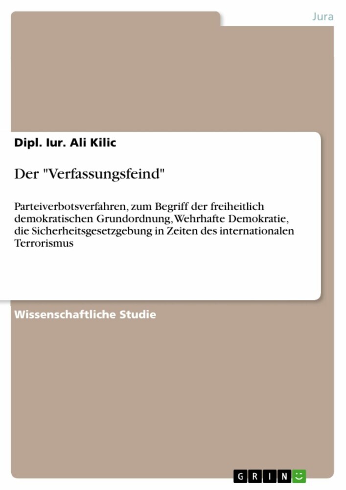 Der 'Verfassungsfeind' main product photo