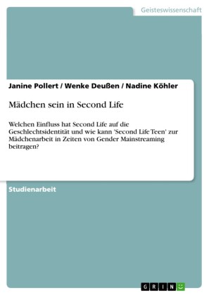 Mädchen sein in Second Life