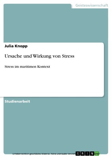 Ursache und Wirkung von Stress main product photo