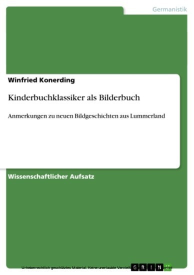 Kinderbuchklassiker als Bilderbuch main product photo