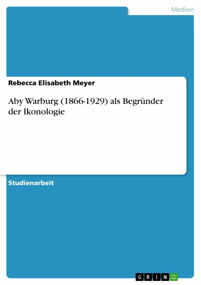 Aby Warburg (1866-1929) als Begründer der Ikonologie main product photo