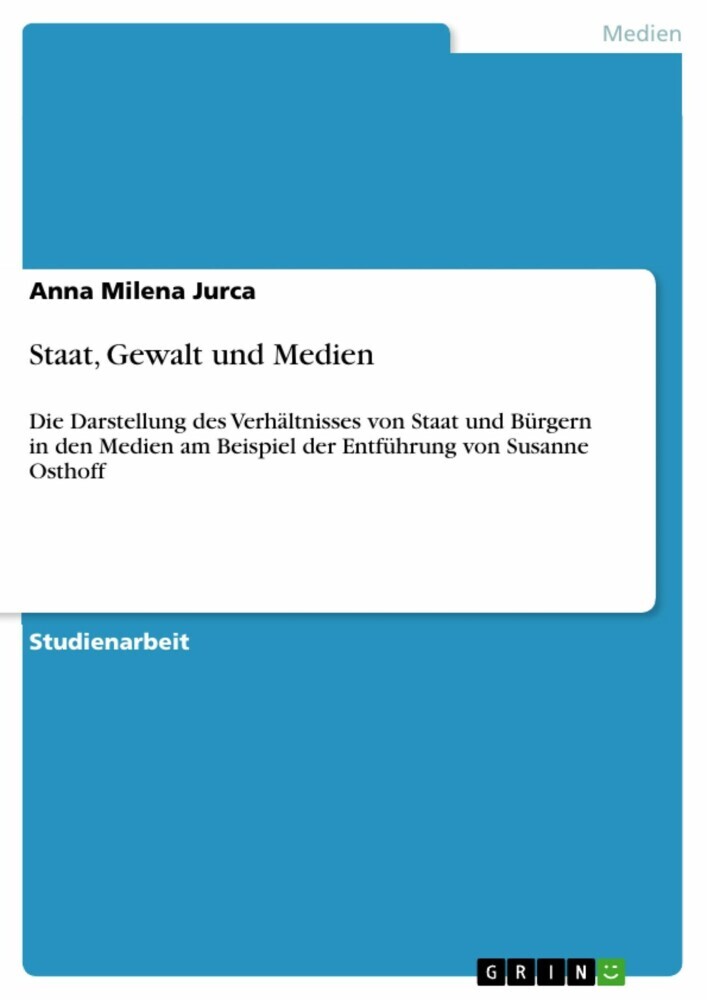 Staat, Gewalt und Medien main product photo