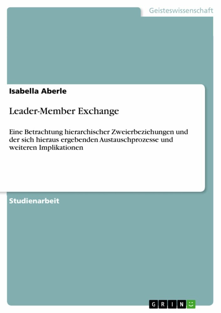 Leader-Member Exchange main product photo