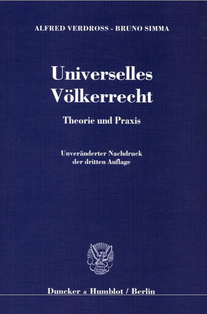 Universelles Völkerrecht. main product photo