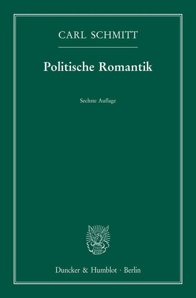 Politische Romantik. main product photo