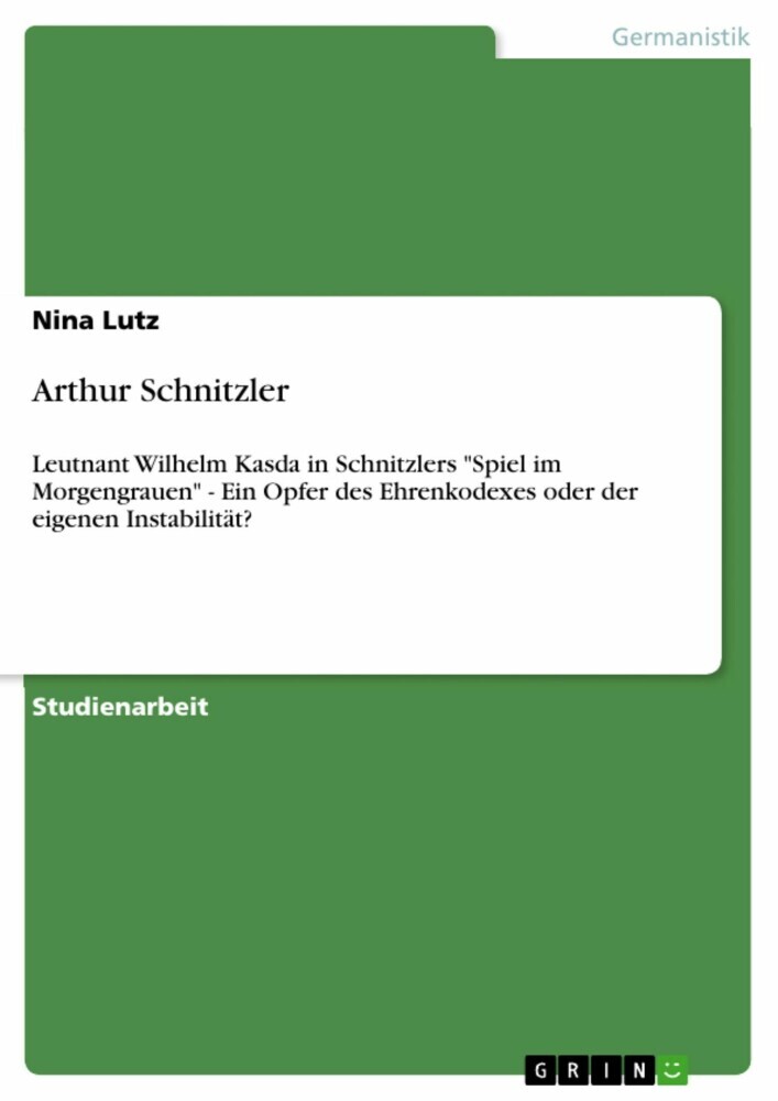 Arthur Schnitzler main product photo