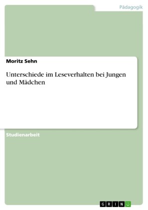 Unterschiede im Leseverhalten bei Jungen und Mädchen