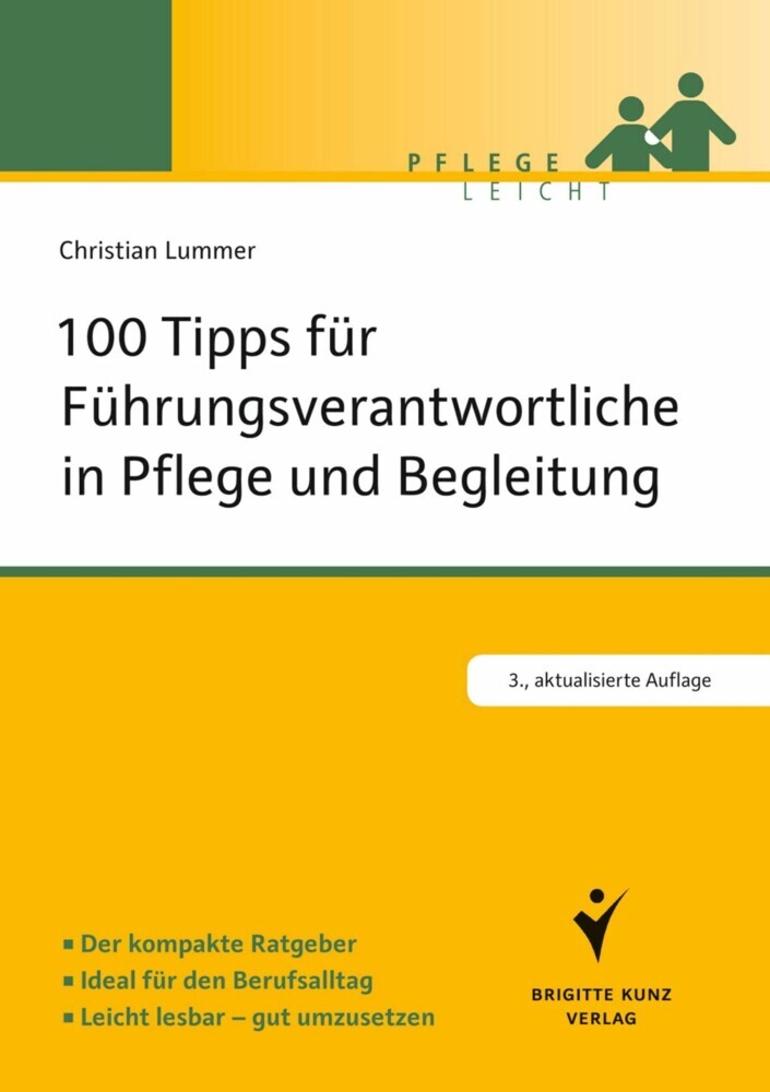 100 Tipps für Führungsverantwortliche in Pflege und Begleitung main product photo
