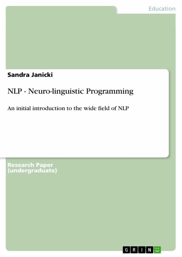NLP - Neuro-linguistic Programming main product photo