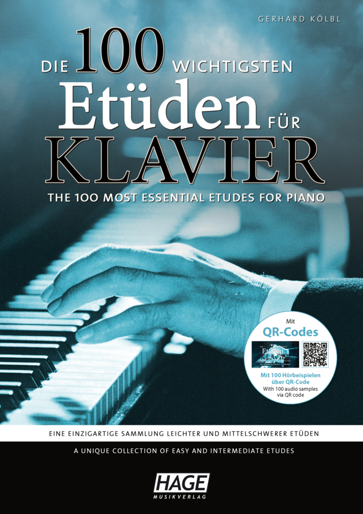 Die 100 wichtigsten Etüden für Klavier main product photo