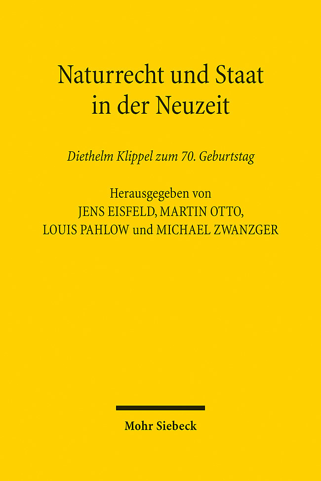 Naturrecht und Staat in der Neuzeit main product photo