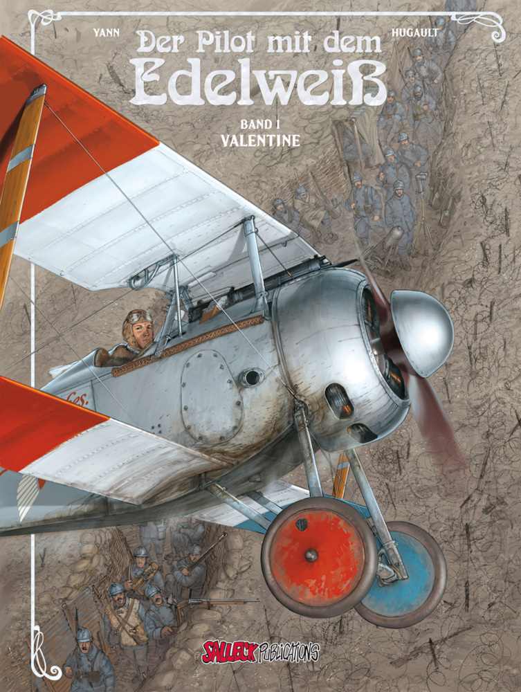 Der Pilot mit dem Edelweiß - Valentine main product photo