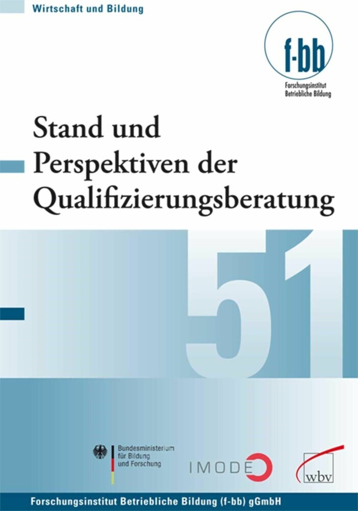 Stand und Perspektiven der Qualifizierungsberatung main product photo