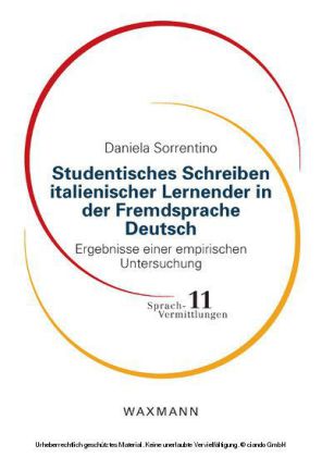 Studentisches Schreiben italienischer Lernender in der Fremdsprache Deutsch