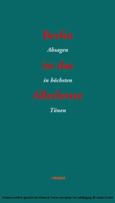 Berlin ist das Allerletzte