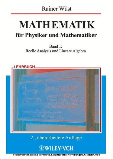 MATHEMATIK für Physiker und Mathematiker main product photo