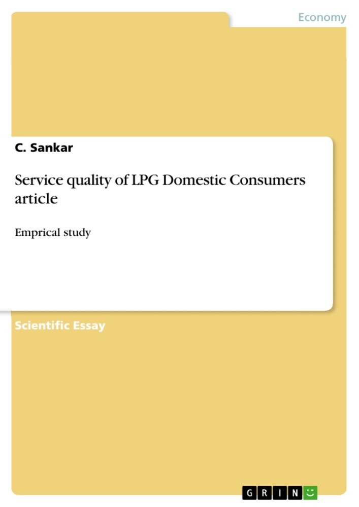 Service quality of LPG Domestic Consumers article main product photo