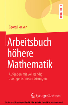 Arbeitsbuch höhere Mathematik